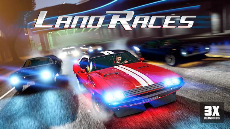 Esta semana en GTA Online: recompensas triples en carreras terrestres, recompensas dobles en Guerras comerciales y ventas de mercancía especial, ropa grati